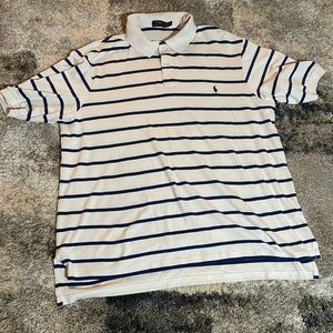 Polo by Ralph Lauren Striped Polo 100% Cotton 3XLT